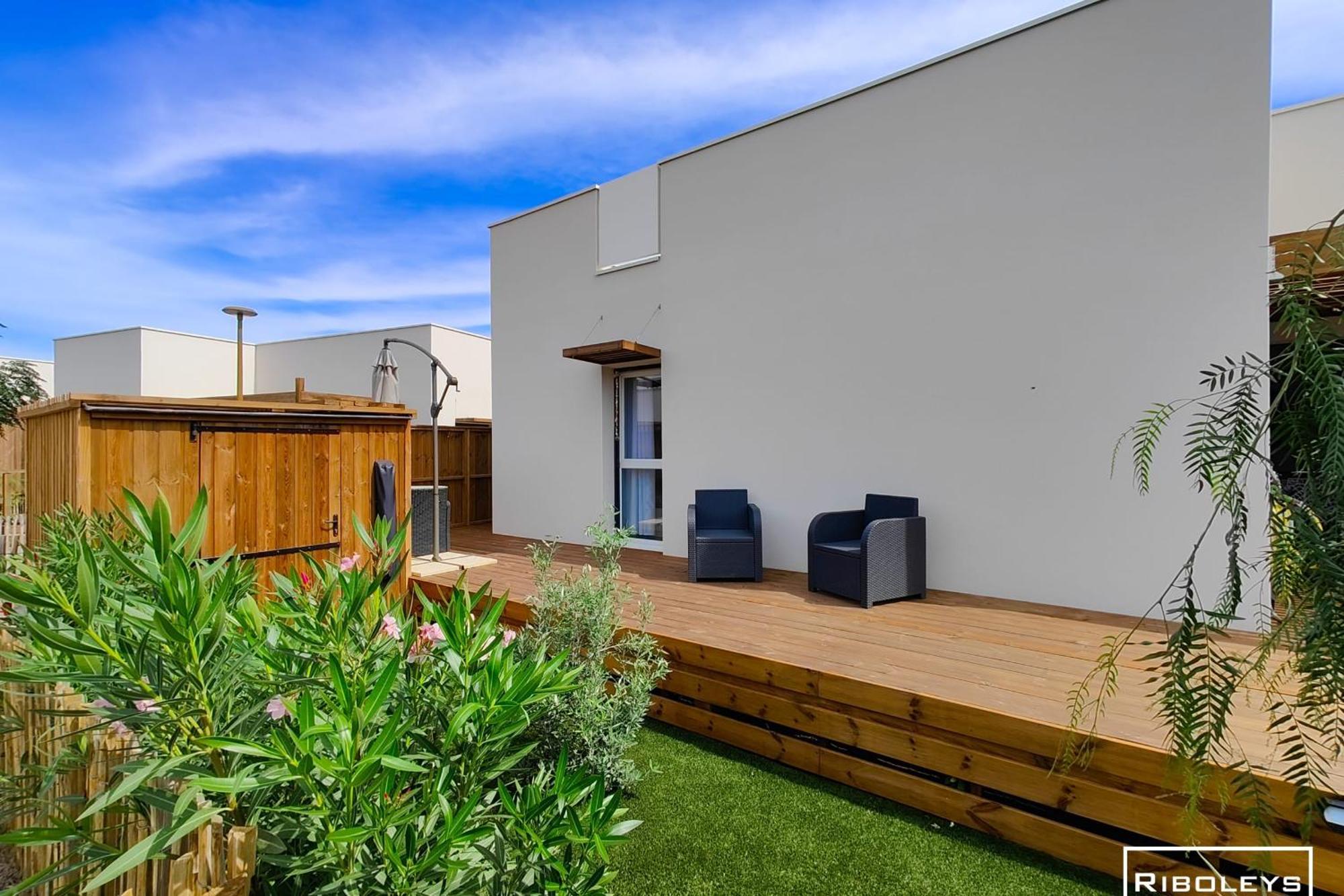 Villa T3 Climatisee En Residence Avec Piscine Vias Εξωτερικό φωτογραφία