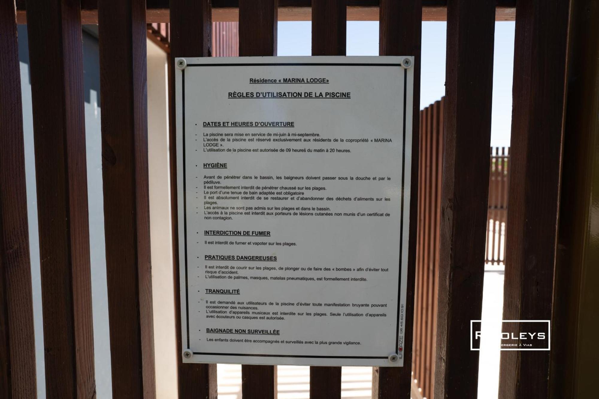 Villa T3 Climatisee En Residence Avec Piscine Vias Εξωτερικό φωτογραφία